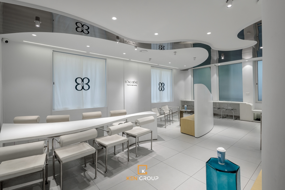 Thi công quán cafe Bông Biêng tại Đội Cấn